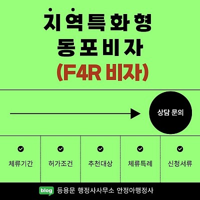 F4R비자_지역특화형동포비자